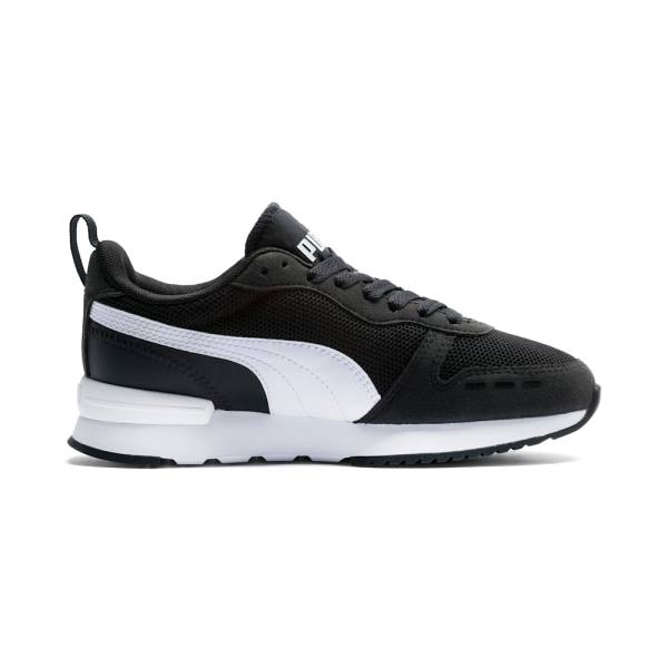 Puma R78 Youth Fiú Tornacipő Fekete Fehér | HU05751