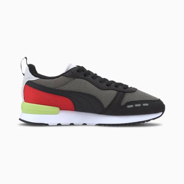 Puma R78 Youth Fiú Tornacipő Szürke Fekete | HU25024