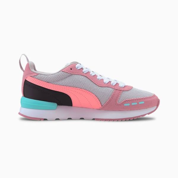 Puma R78 Youth Fiú Tornacipő Szürke Rózsaszín Fekete | HU84912