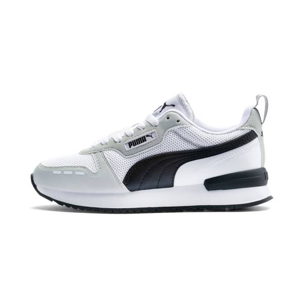 Puma R78 Youth Lány Tornacipő Fehér Szürke Fekete | HU72109