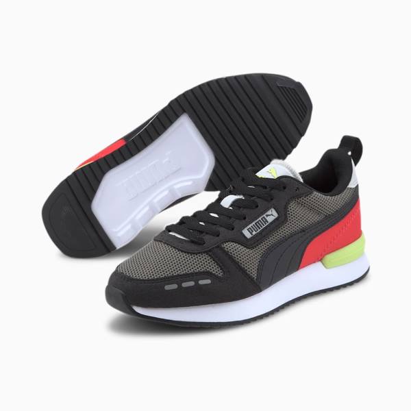 Puma R78 Youth Lány Tornacipő Szürke Fekete | HU42894