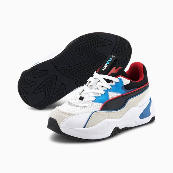 Puma RS-2K Internet Exploring Fiú Tornacipő Fehér Kék | HU93228