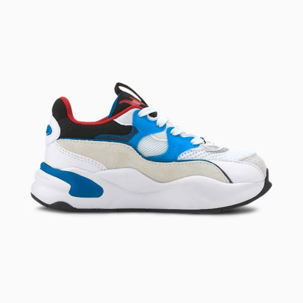 Puma RS-2K Internet Exploring Fiú Tornacipő Fehér Kék | HU93228