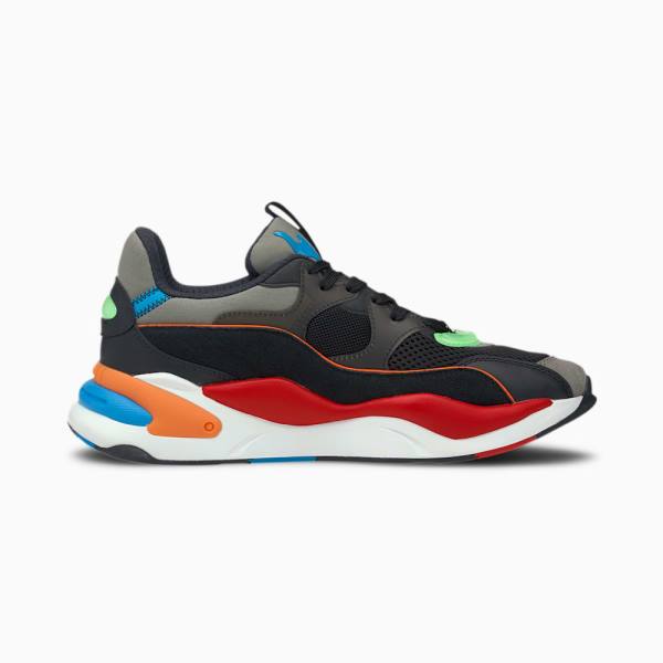 Puma RS-2K Internet Exploring Férfi Tornacipő Fekete Fehér Szürke | HU14200