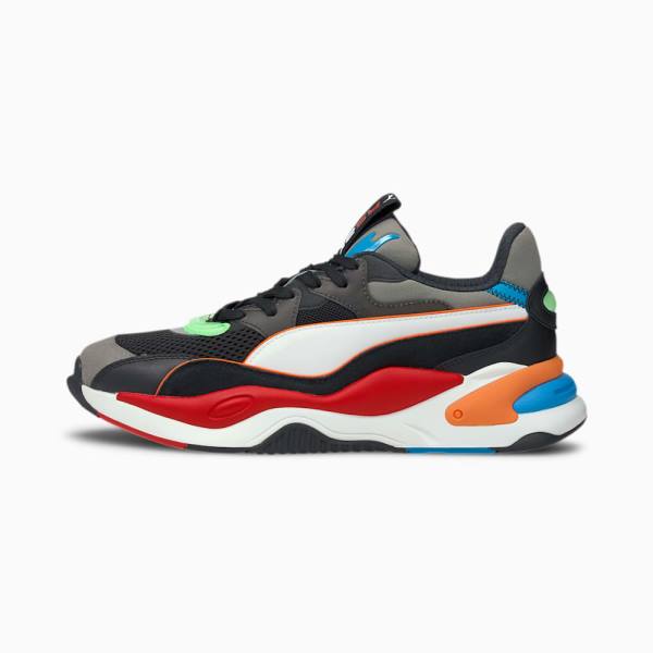 Puma RS-2K Internet Exploring Férfi Tornacipő Fekete Fehér Szürke | HU14200