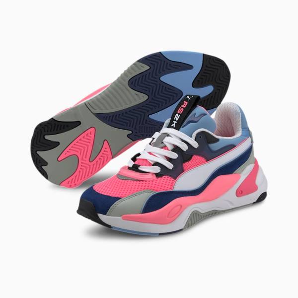 Puma RS-2K Internet Exploring Férfi Tornacipő Sötétkék Rózsaszín | HU87668