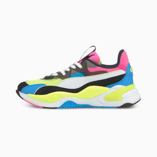 Puma RS-2K Internet Exploring Női Tornacipő Fekete Sárga | HU24011