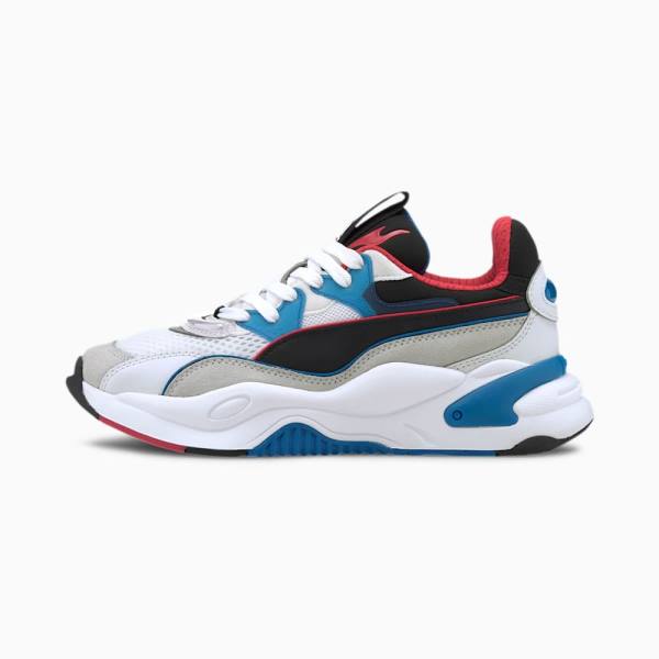 Puma RS-2K Internet Exploring Youth Fiú Tornacipő Fehér Kék | HU57529