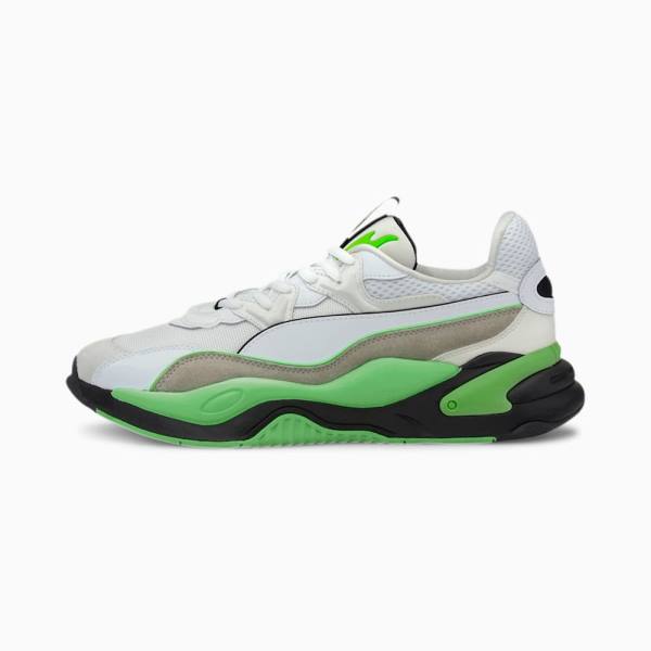 Puma RS-2K Messaging Női Tornacipő Fehér Zöld | HU33849