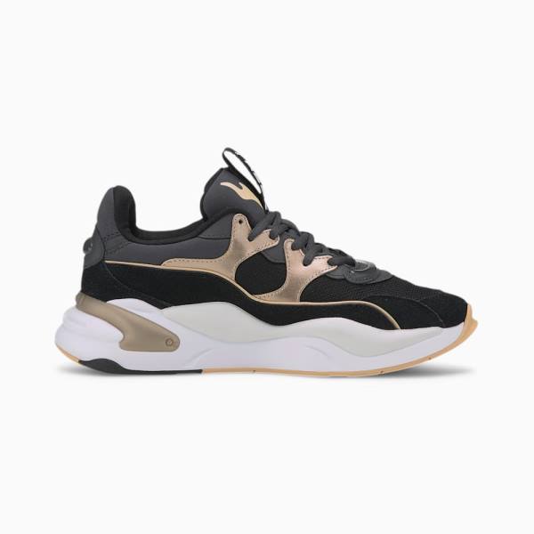 Puma RS-2K Soft Metal Női Tornacipő Fekete Fekete | HU03628