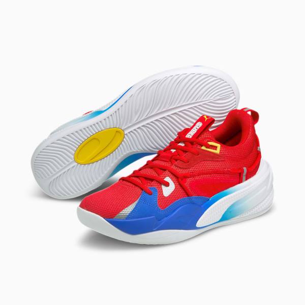 Puma RS-Dreamer Super Mario 64™ Női Kosárlabda Cipő Piros Kék | HU92941