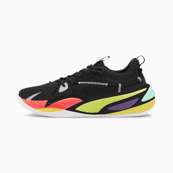 Puma RS-Dreamer Youth Fiú Kosárlabda Cipő Fekete Piros | HU96522