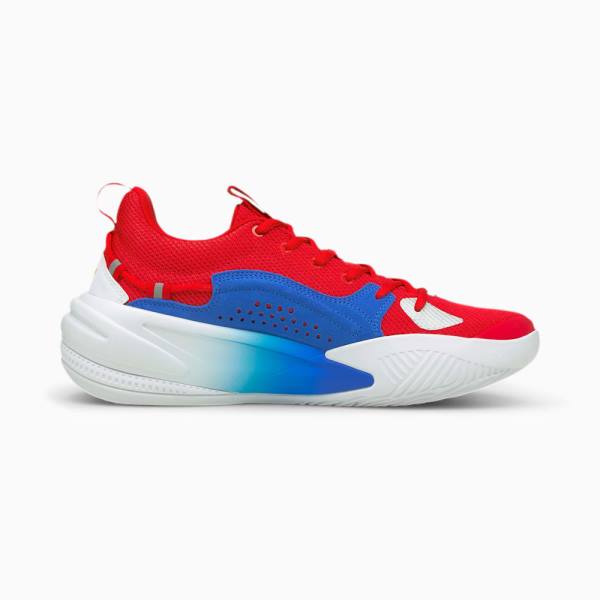 Puma RS-Dreamer Youth Super Mario 64™ Fiú Kosárlabda Cipő Piros Kék | HU62077