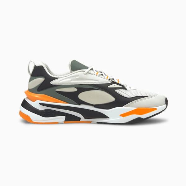 Puma RS-Fast Női Tornacipő Fekete Narancssárga | HU15864