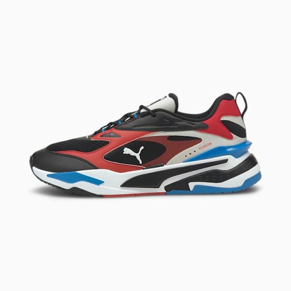 Puma RS-Fast Női Tornacipő Fekete Piros Kék | HU02418