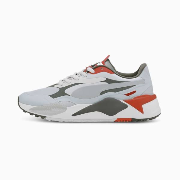 Puma RS-G Férfi Golf Cipő Szürke Zöld Sárga | HU82264