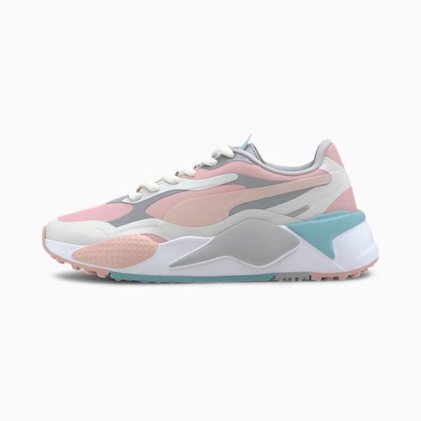 Puma RS-G Női Golf Cipő Szürke Rózsaszín Szürke | HU08462