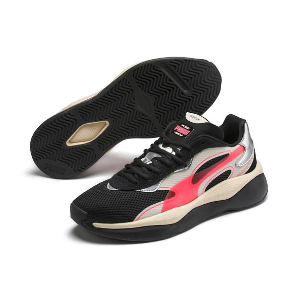 Puma RS-PURE Fusion Férfi Tornacipő Fekete Bézs | HU33206