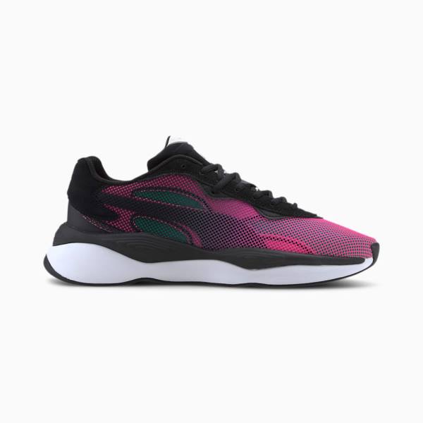 Puma RS-PURE Motion Férfi Tornacipő Zöld Rózsaszín | HU63418