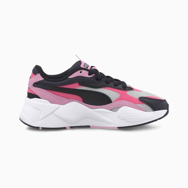 Puma RS-X3 Bright Youth Fiú Tornacipő Rózsaszín Fekete | HU38560