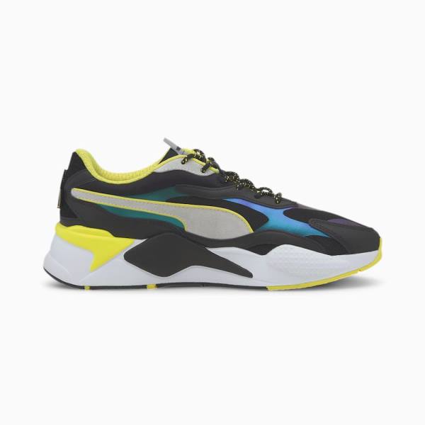 Puma RS-X3 Emoji Férfi Tornacipő Fekete Fehér | HU06287