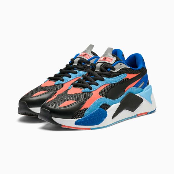 Puma RS-X3 Level Up Női Tornacipő Fekete Korall | HU95918