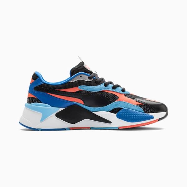 Puma RS-X3 Level Up Női Tornacipő Fekete Korall | HU95918