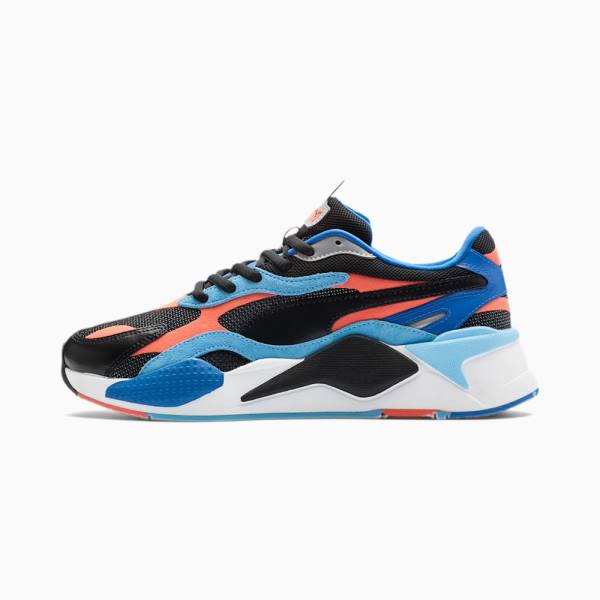 Puma RS-X3 Level Up Női Tornacipő Fekete Korall | HU95918