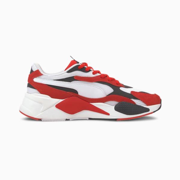 Puma RS-X3 Super Férfi Tornacipő Fehér Piros | HU26256