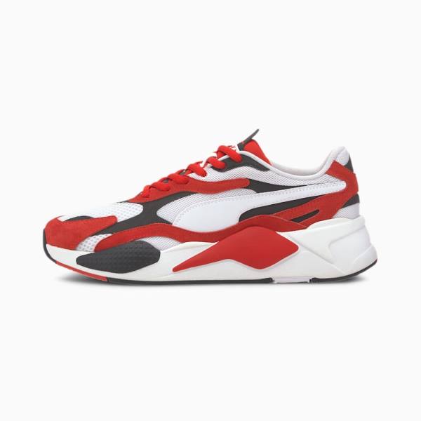 Puma RS-X3 Super Férfi Tornacipő Fehér Piros | HU26256