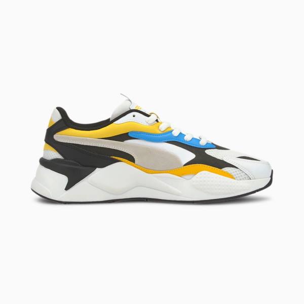 Puma RS-X Prism Férfi Tornacipő Fehér Sárga | HU32549