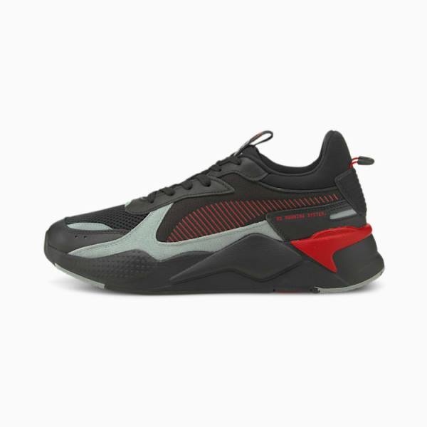 Puma RS-X Reinvention Férfi Tornacipő Fekete Piros | HU64649