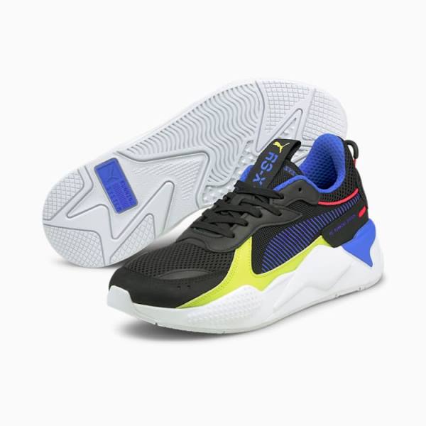 Puma RS-X Toys Női Tornacipő Fekete Sárga | HU24306