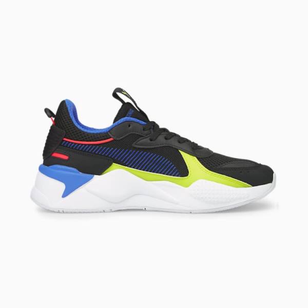 Puma RS-X Toys Női Tornacipő Fekete Sárga | HU24306