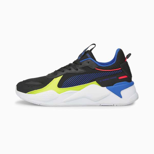 Puma RS-X Toys Női Tornacipő Fekete Sárga | HU24306