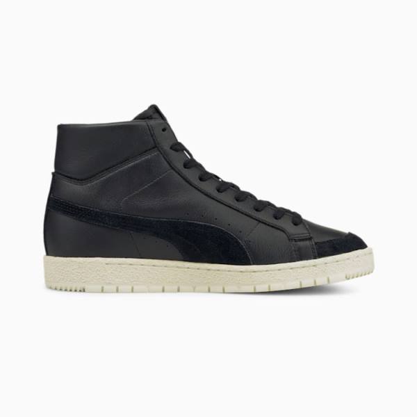 Puma Ralph Sampson 70 Mid Archive Férfi Tornacipő Fekete Fehér | HU16251