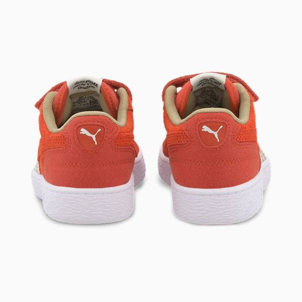 Puma Ralph Sampson Animals Lány Tornacipő Piros Szürke | HU48374