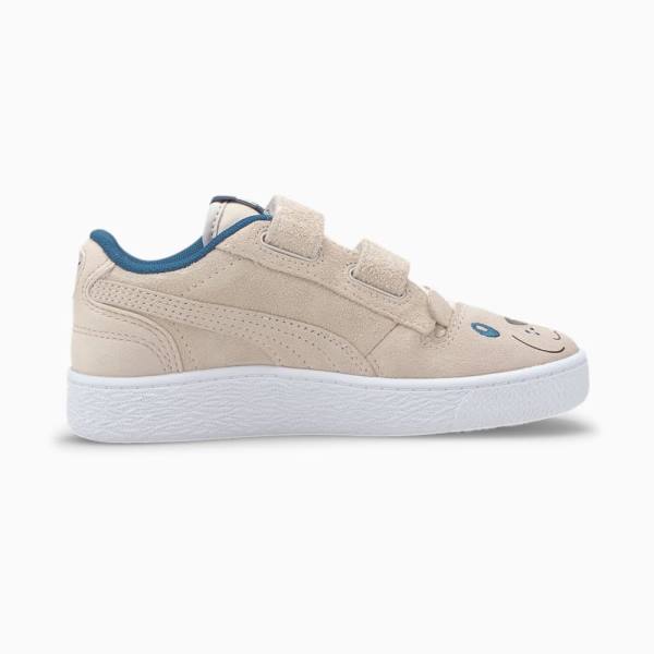 Puma Ralph Sampson Animals Lány Tornacipő Szürke Fehér | HU85145