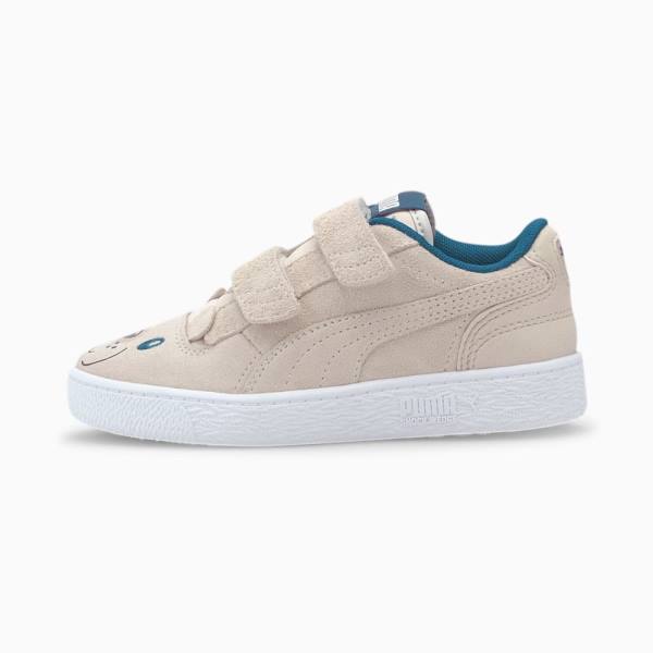 Puma Ralph Sampson Animals Lány Tornacipő Szürke Fehér | HU85145