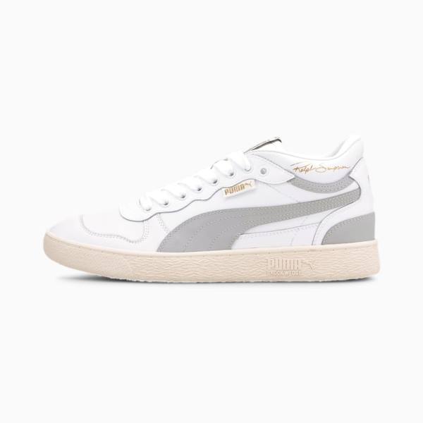 Puma Ralph Sampson Demi OG Férfi Tornacipő Fehér Lila Fehér | HU44031