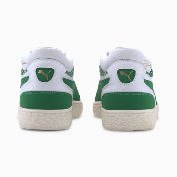 Puma Ralph Sampson Demi OG Férfi Tornacipő Fehér Zöld Fehér | HU94355