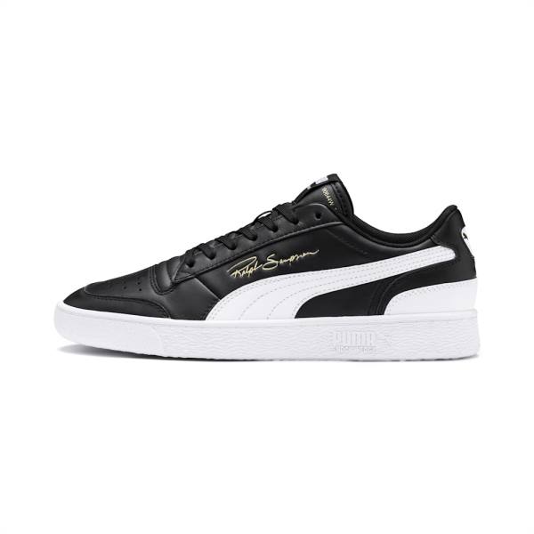 Puma Ralph Sampson Lo Férfi Tornacipő Fekete Fehér | HU37478