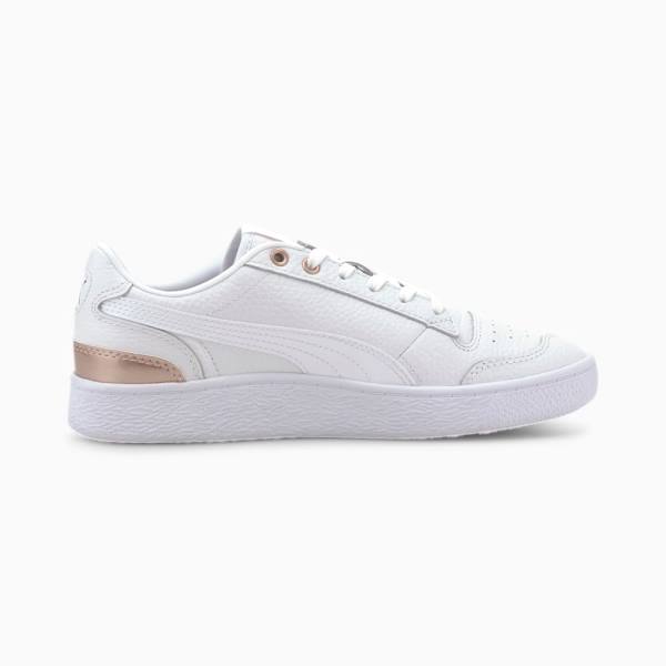 Puma Ralph Sampson Lo Metal Női Kosárlabda Cipő Fehér Rózsaszín | HU52274