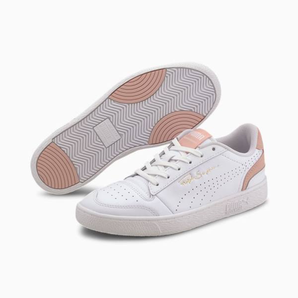 Puma Ralph Sampson Lo Perf Colour Férfi Tornacipő Fehér Rózsaszín | HU27067