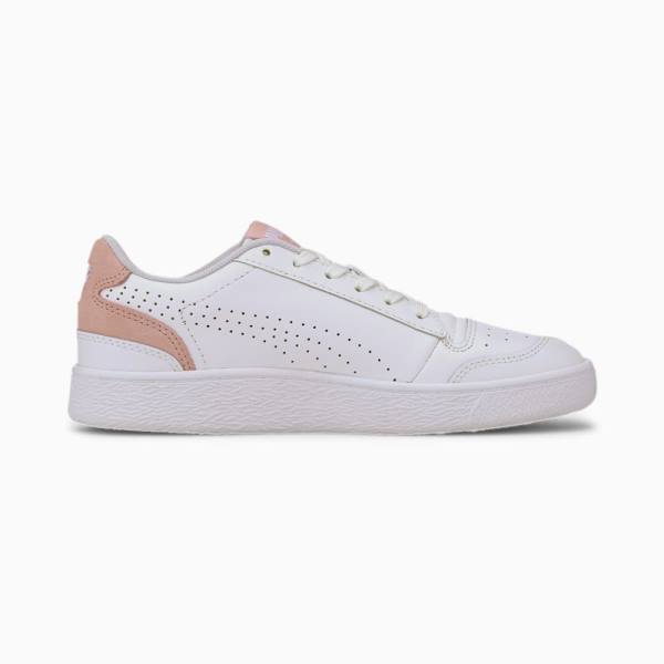 Puma Ralph Sampson Lo Perf Colour Férfi Tornacipő Fehér Rózsaszín | HU27067