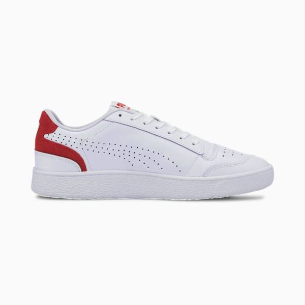 Puma Ralph Sampson Lo Perf Colour Férfi Tornacipő Fehér Piros | HU36214