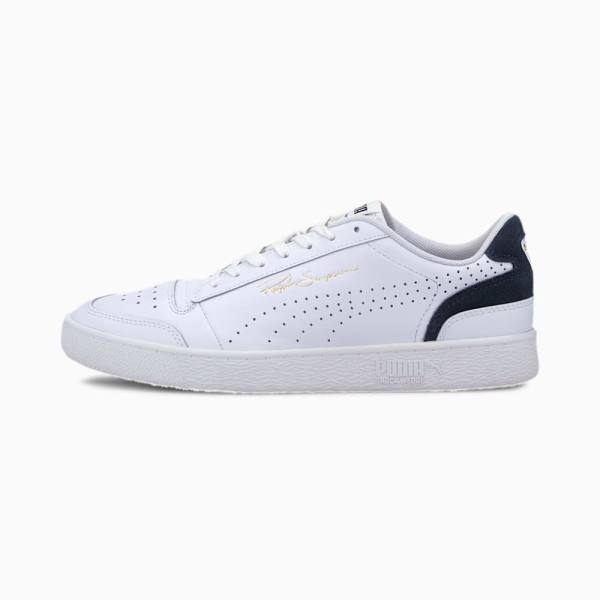 Puma Ralph Sampson Lo Perf Colour Női Tornacipő Fehér | HU25518