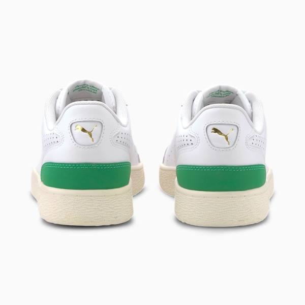 Puma Ralph Sampson Lo Perforated Soft Férfi Tornacipő Fehér Zöld Fehér | HU07617