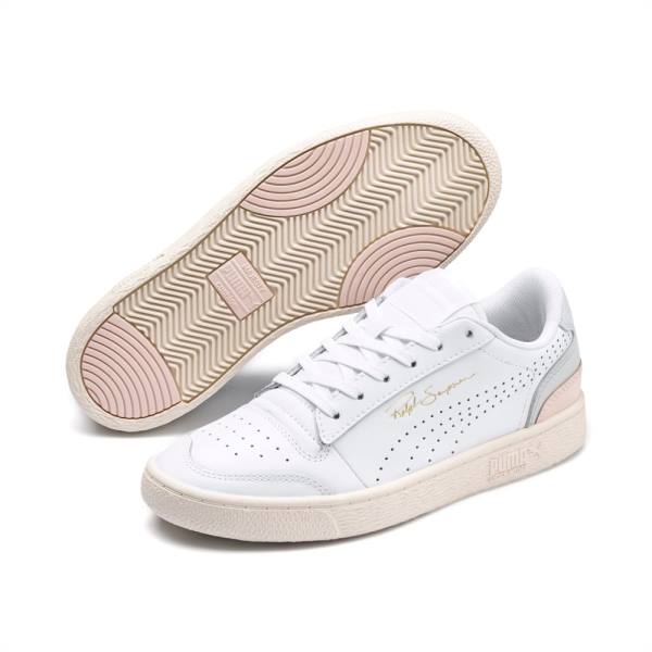 Puma Ralph Sampson Lo Perforated Soft Férfi Tornacipő Fehér Szürke Fehér | HU87224