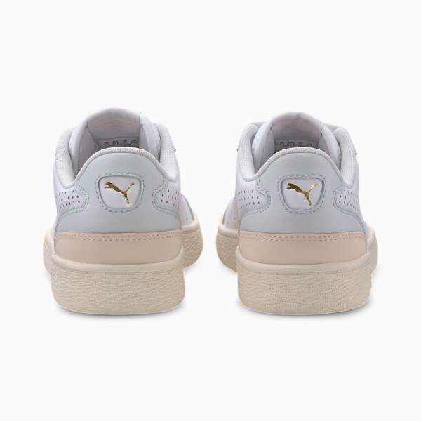 Puma Ralph Sampson Lo Perforated Soft Férfi Tornacipő Fehér Szürke Fehér | HU87224